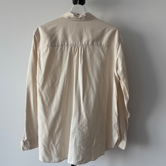 Cream Uniqlo Shirt - Picture 2 of 4